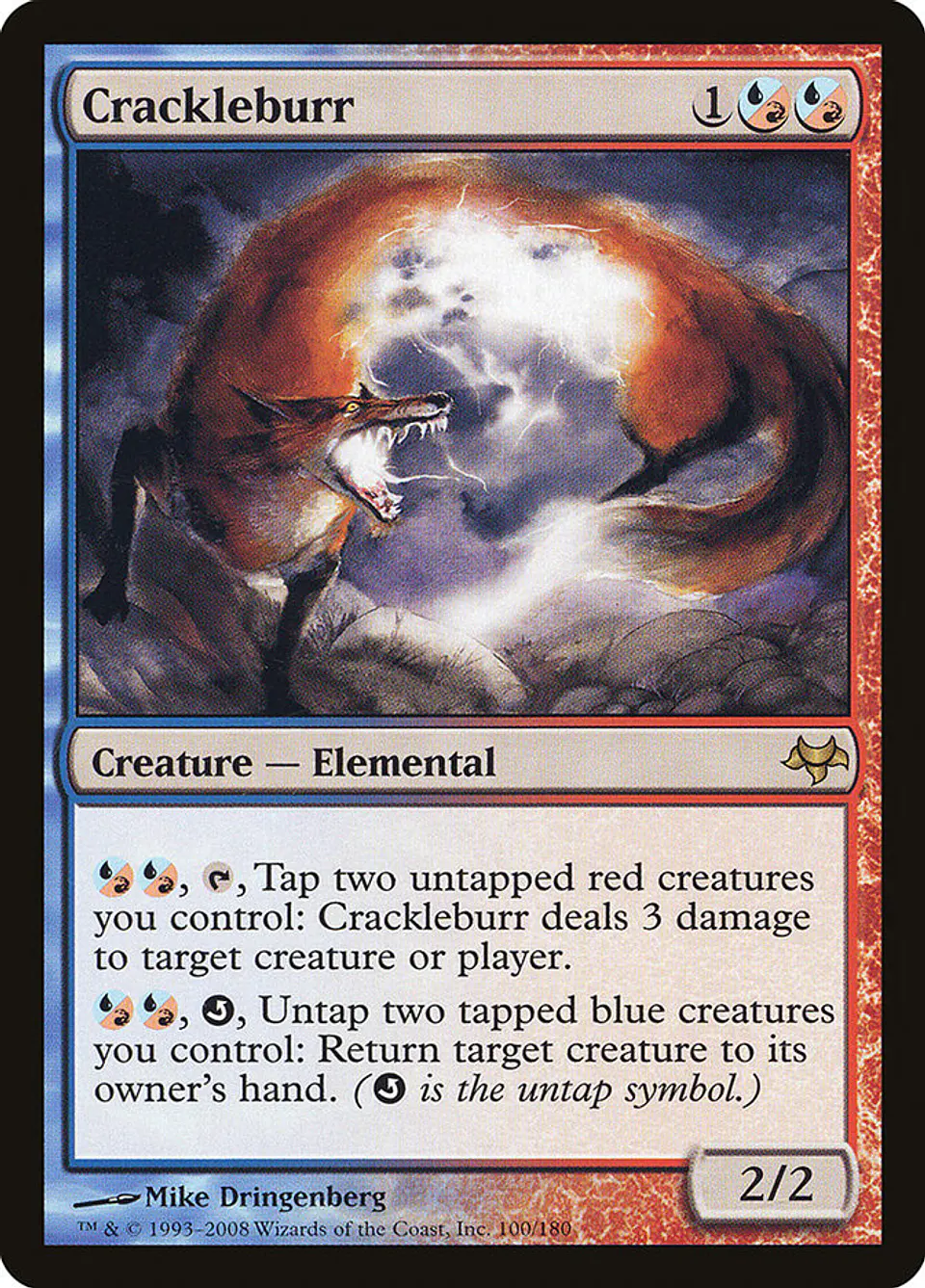 Crackleburr | Inglés | NM | EVE 1