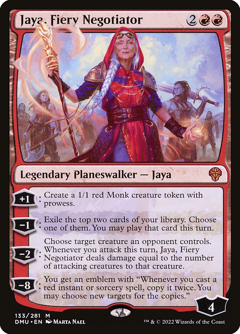 Jaya, Fiery Negotiator (foil) | Inglés | EX | DMU
