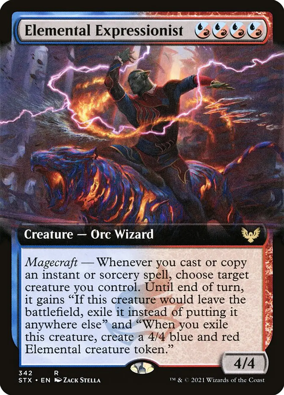 Elemental Expressionist (Extended Art) | Inglés | NM | STX 1