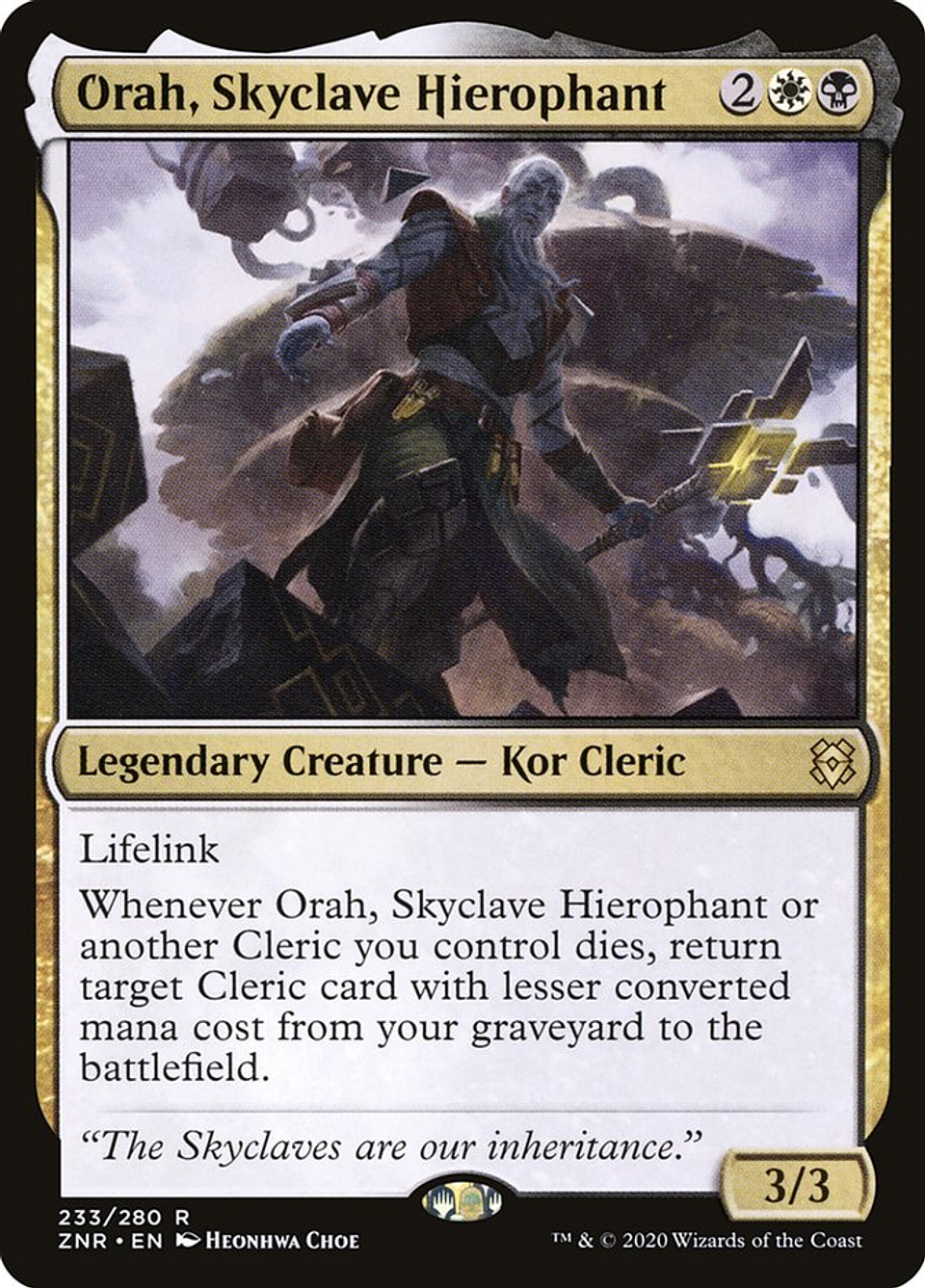 Orah, Skyclave Hierophant | Inglés | EX | ZNR 1