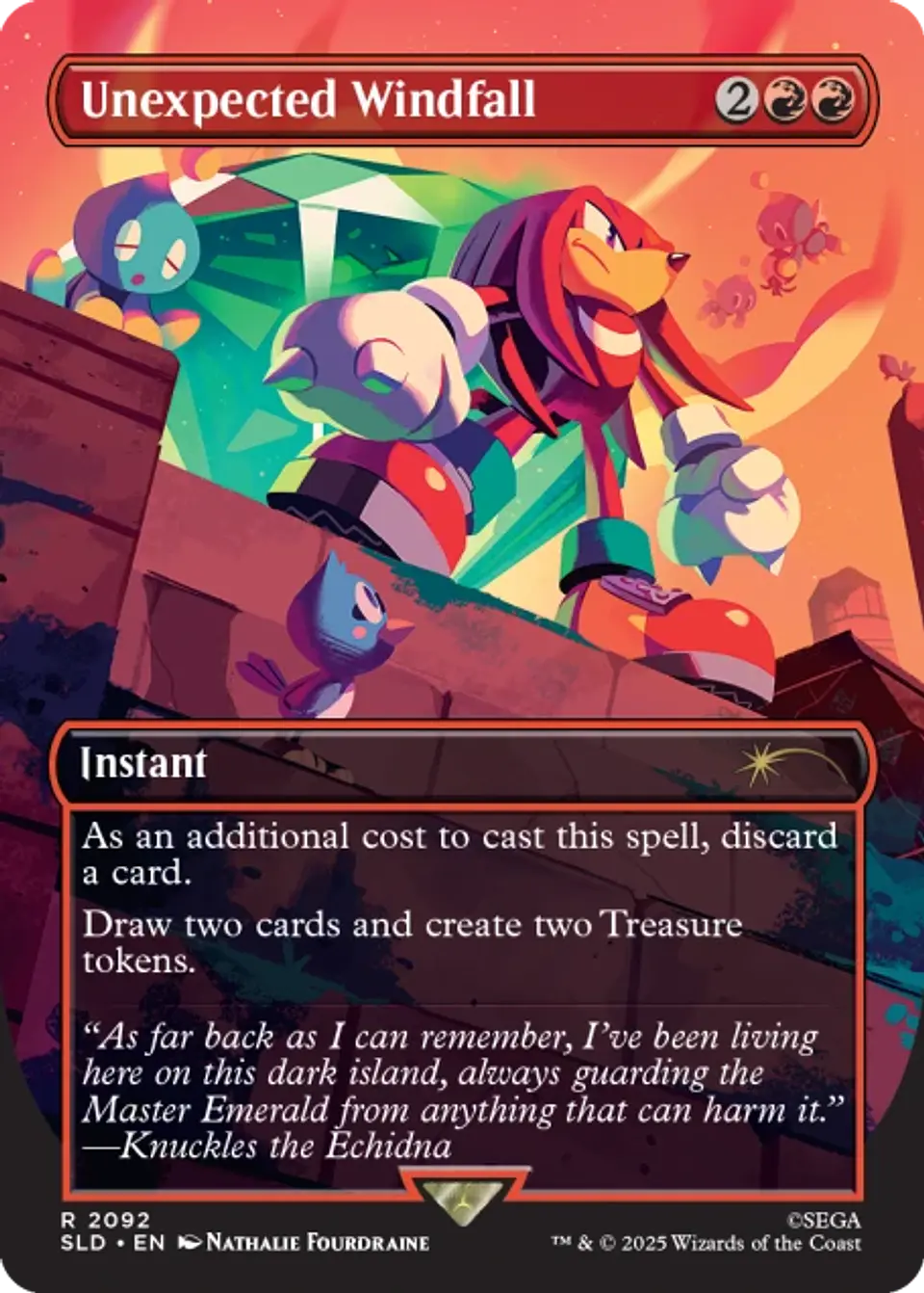 (Agotado) Secret Lair x SONIC: Chasing Adventure EN Non-Foil Edition 6