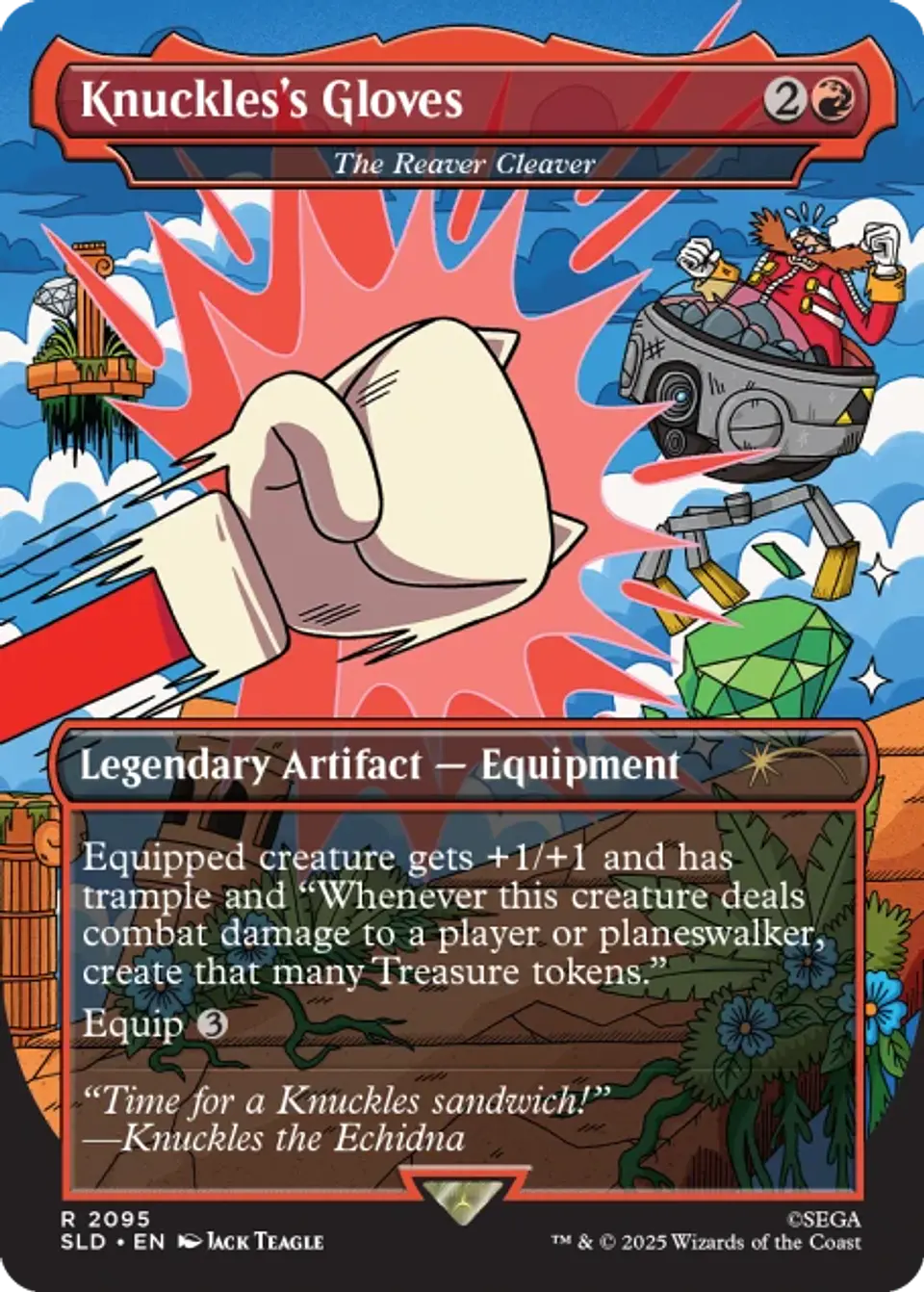 (Agotado) Secret Lair x SONIC: Turbo Gear EN Non-Foil Edition 2