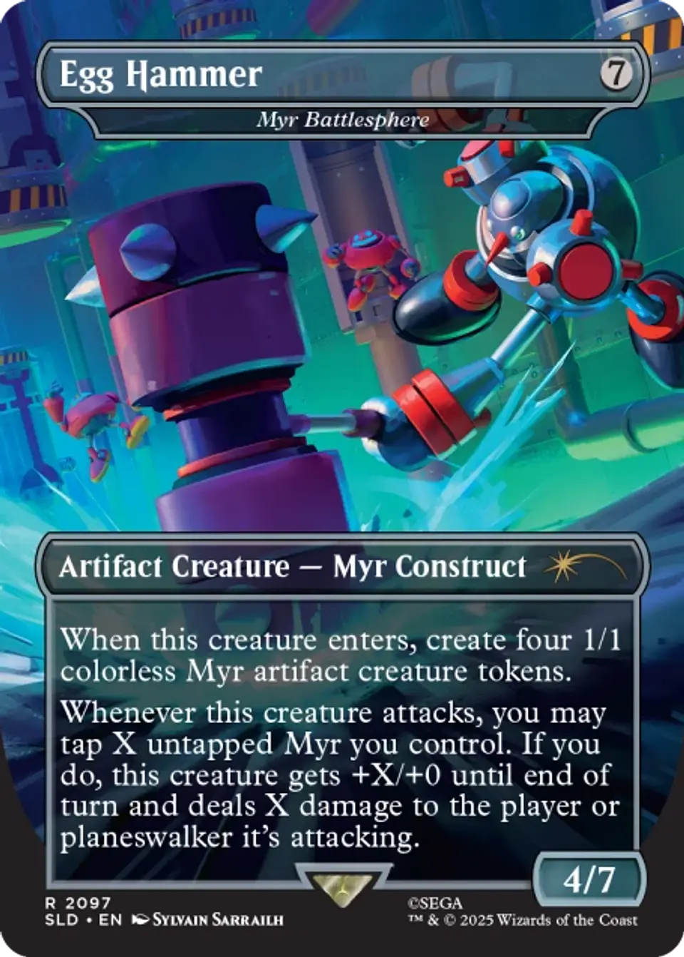 (Agotado) Secret Lair x SONIC: Turbo Gear EN Non-Foil Edition 4