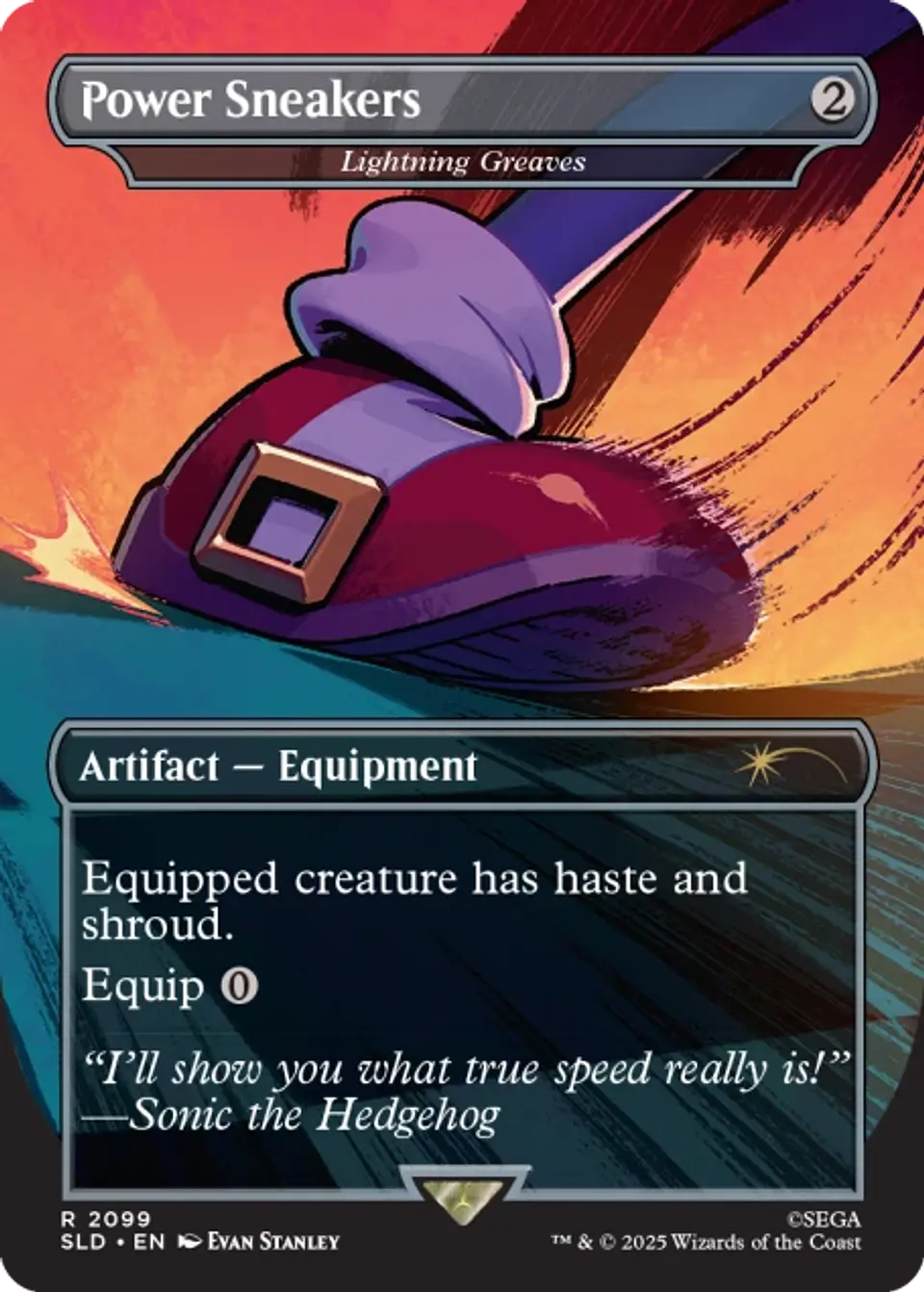 (Agotado) Secret Lair x SONIC: Turbo Gear EN Non-Foil Edition 6