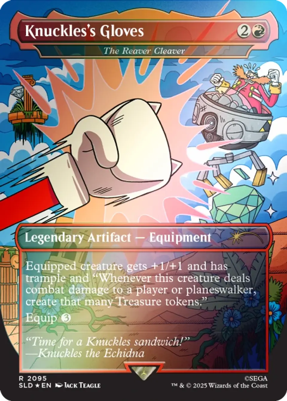 (Agotado) Secret Lair x SONIC: Turbo Gear EN Foil Edition 2