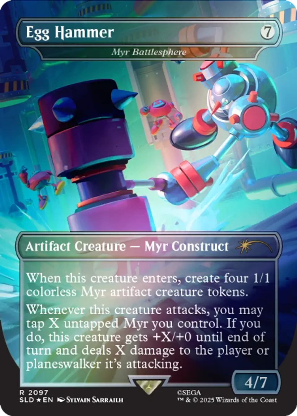 (Agotado) Secret Lair x SONIC: Turbo Gear EN Foil Edition 4