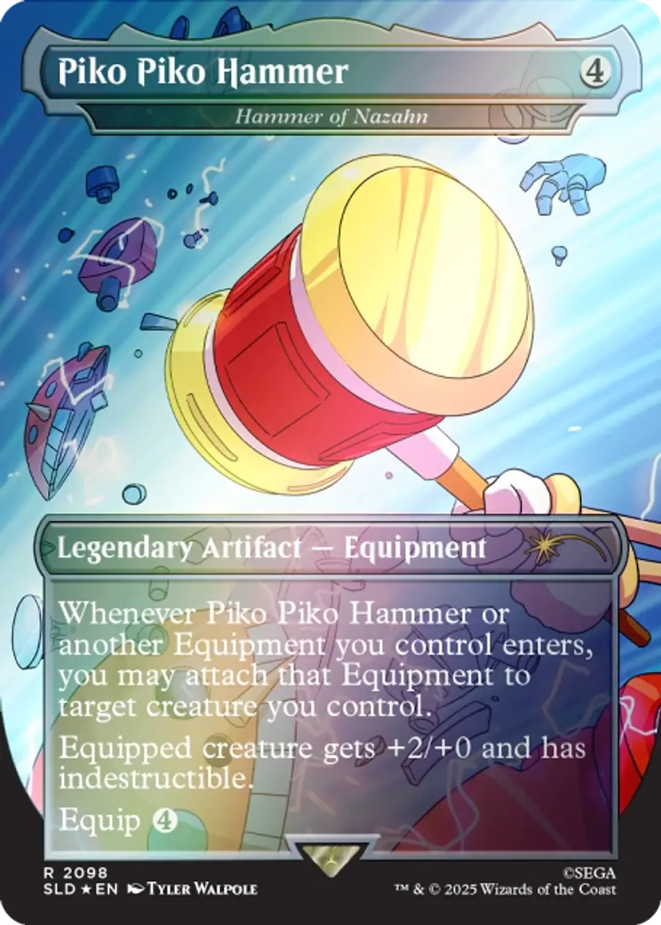 (Agotado) Secret Lair x SONIC: Turbo Gear EN Foil Edition 5