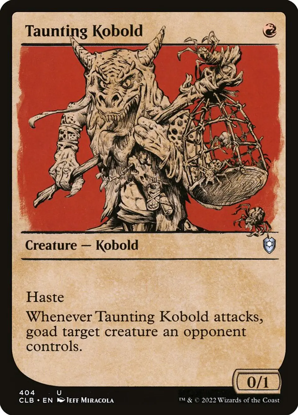 Taunting Kobold (Showcase) | Inglés | NM | CLB 1