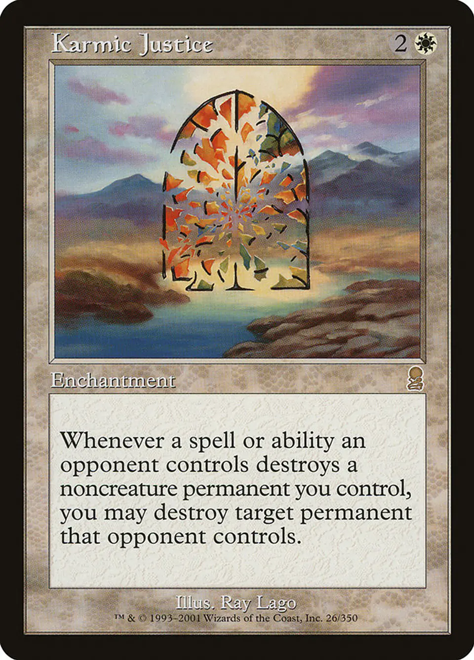 Karmic Justice (Retro Frame) | Inglés | EX | ODY 1