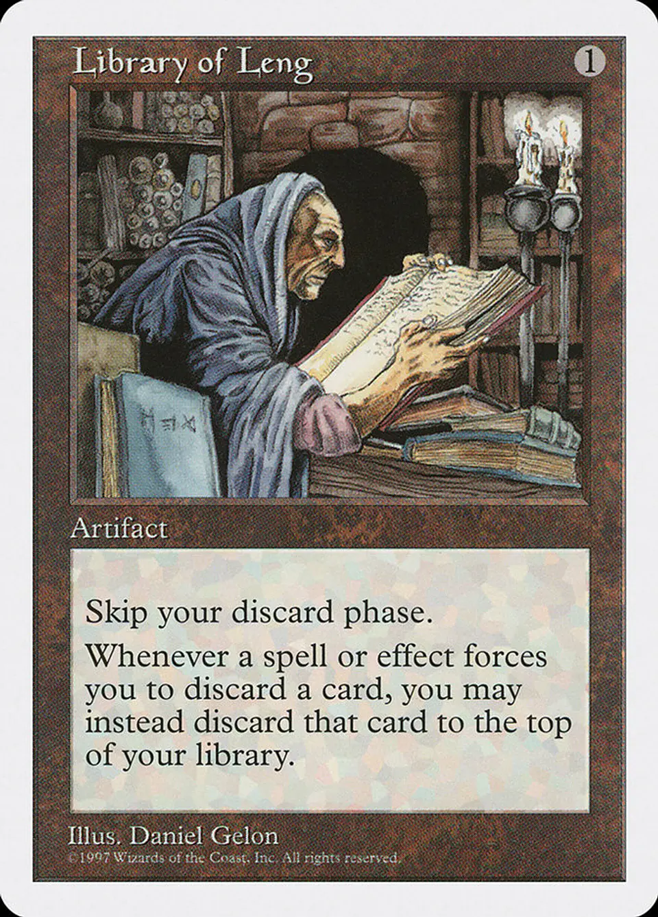 Library of Leng (Retro Frame) | Español | HP | 5ED 1