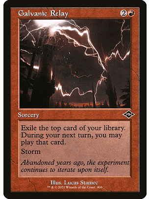 Galvanic Relay (Retro Frame) | Inglés | EX | MH2