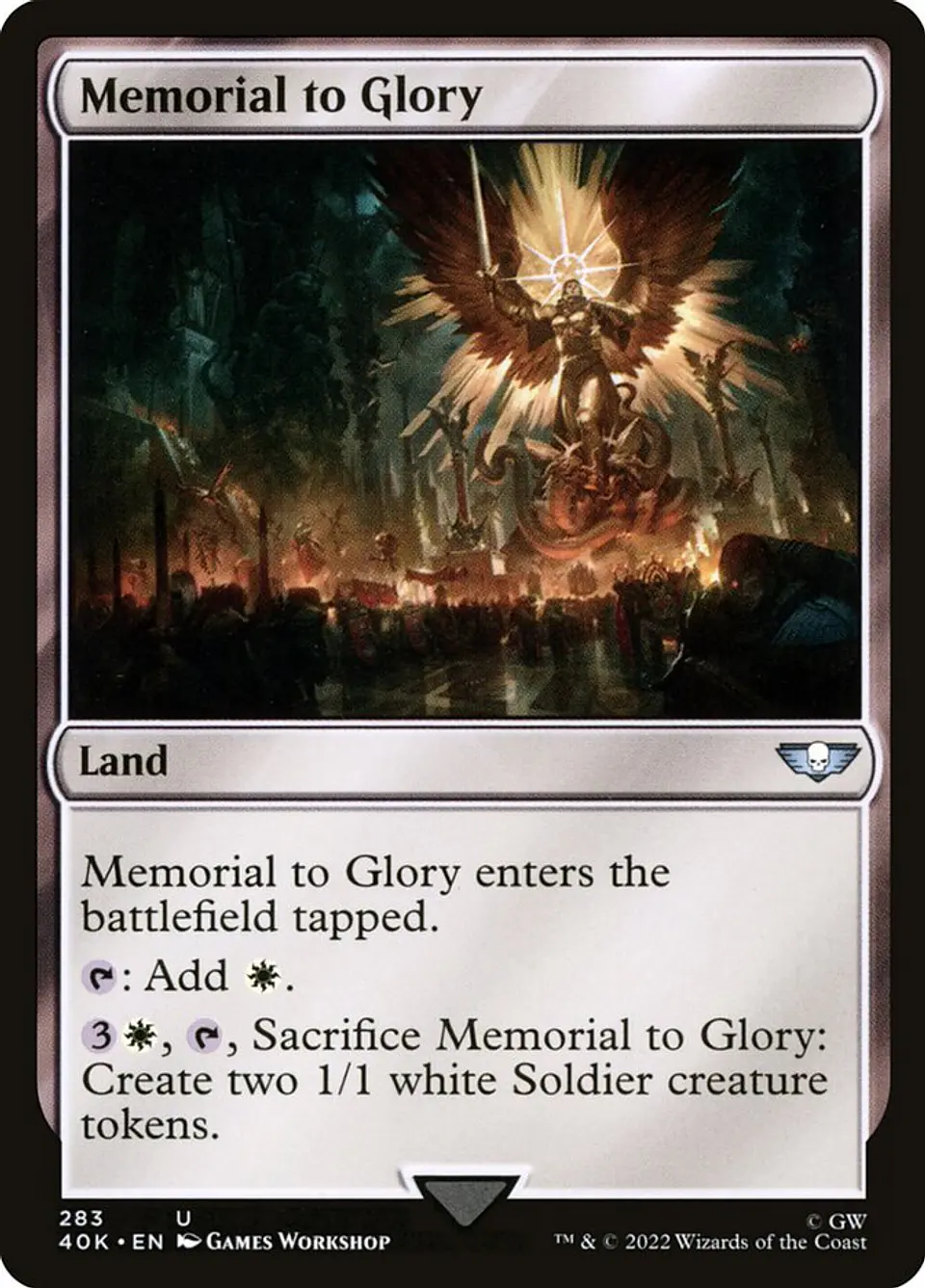 Memorial to Glory | Inglés | NM | 40K 1