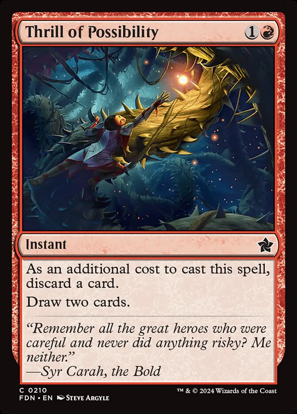 Thrill of Possibility | Español | NM | FDN 1