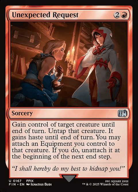 Unexpected Request (foil) | Español | NM | FIN