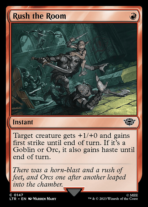 Rush the Room | Inglés | NM | LTR