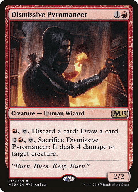 Dismissive Pyromancer | Inglés | NM | M19