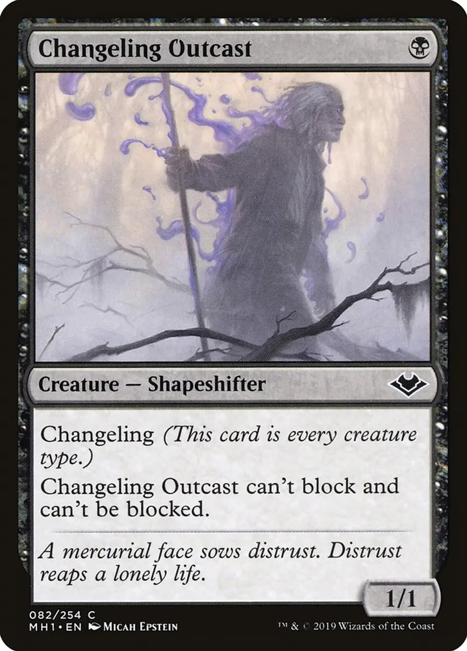 Changeling Outcast | Inglés | NM | MH1 1
