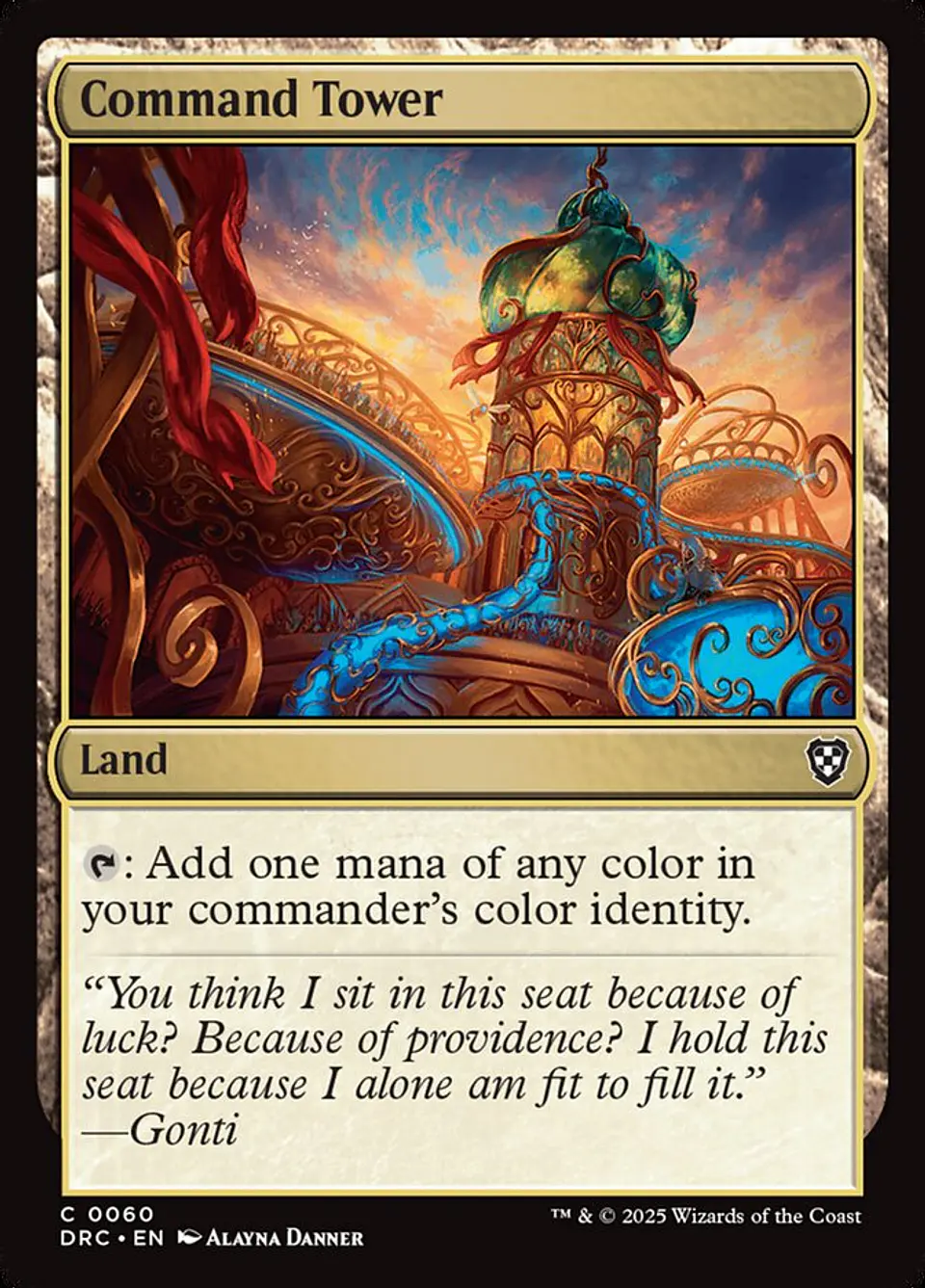 Command Tower | Inglés | NM | DRC 1