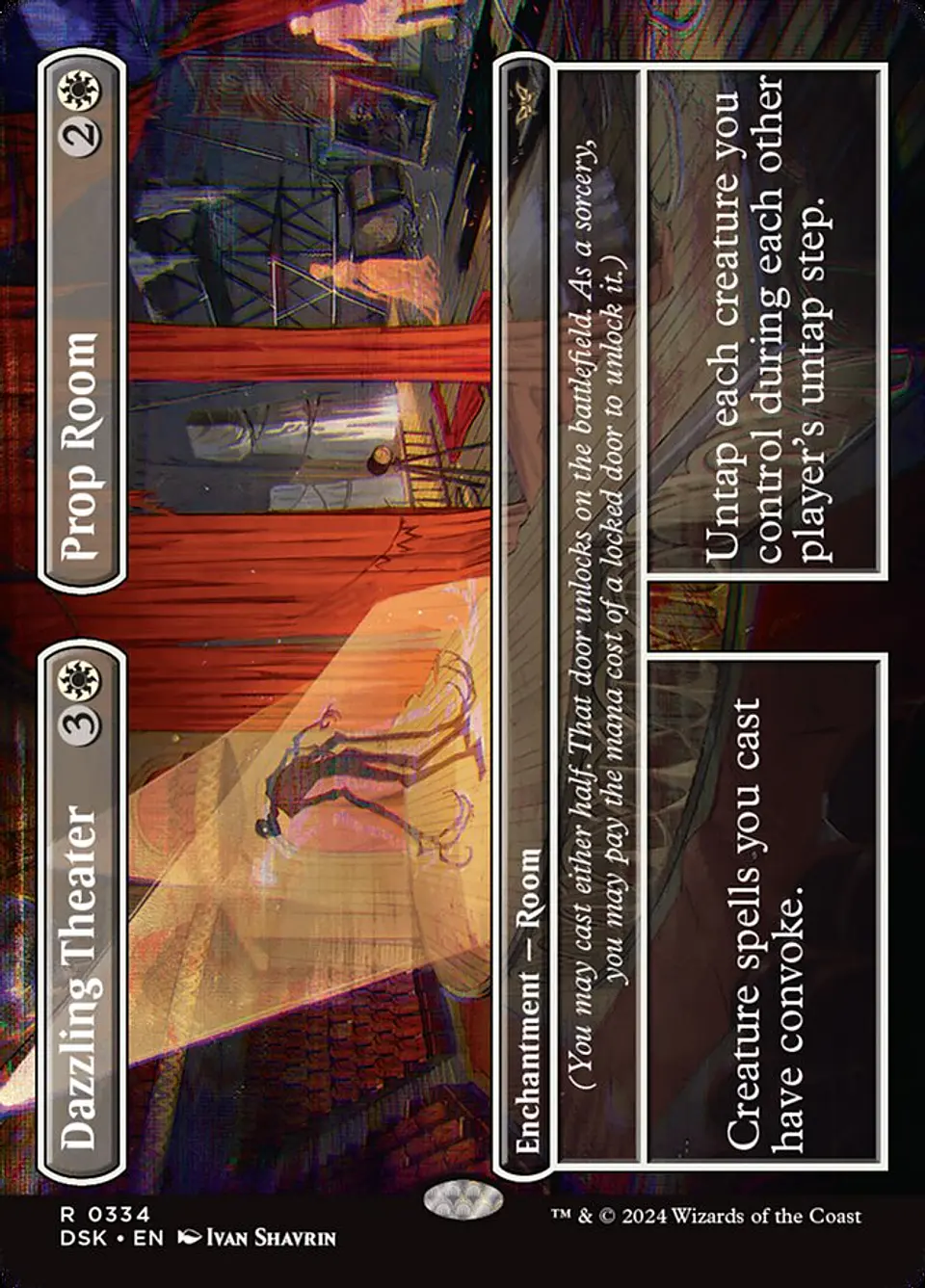 Dazzling Theater // Prop Room (Borderless) | Inglés | NM | DSK 1