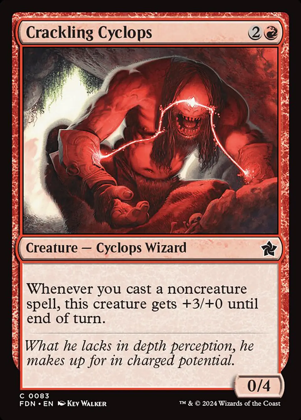 Crackling Cyclops | Español | NM | FDN 1