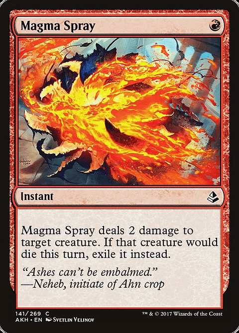 Magma Spray | Inglés | NM | AKH