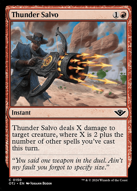 Thunder Salvo | Español | NM | OTJ