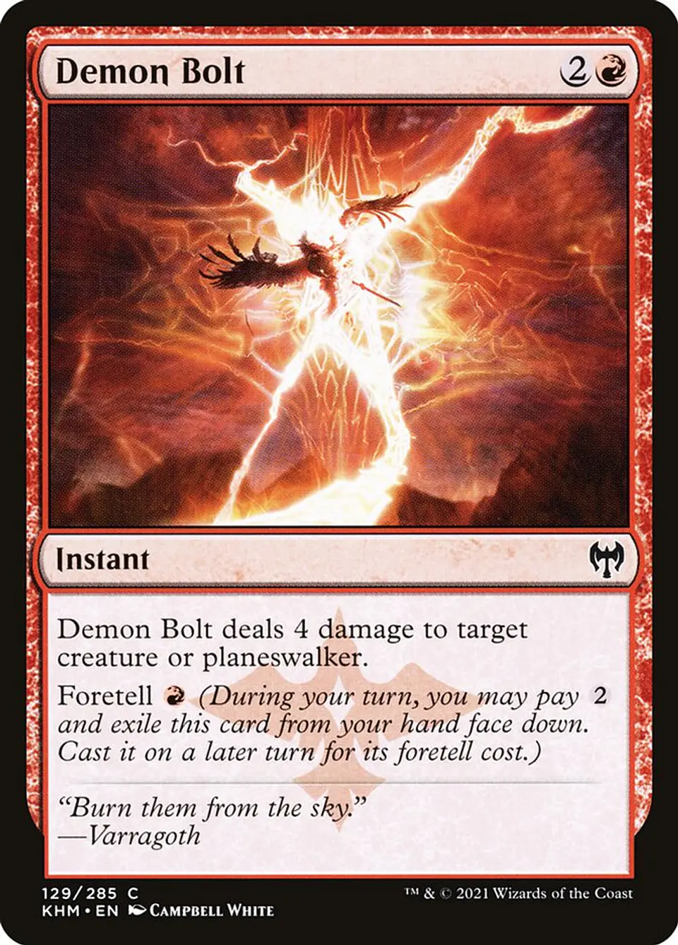 Demon Bolt | Español | NM | KHM 1