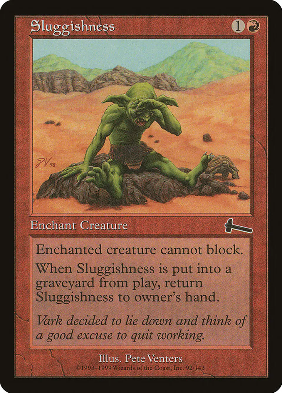 Sluggishness (Retro Frame) | Español | VG | ULG 1