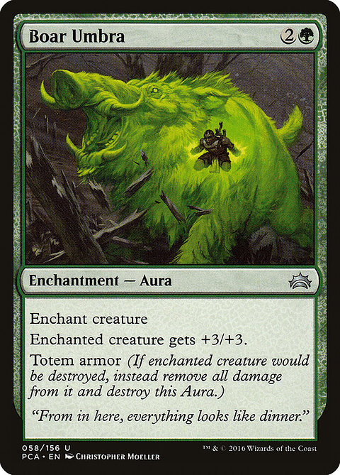 Boar Umbra | Inglés | NM | PCA