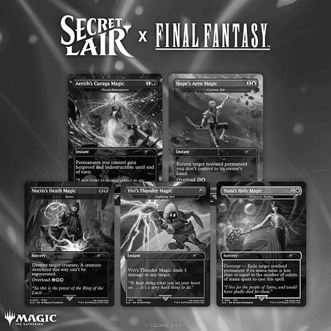 (Agotado) Secret Lair x FINAL FANTASY: Grimoire EN Non-Foil Edition