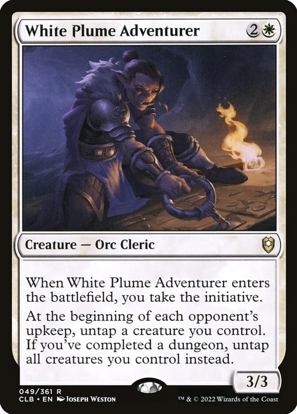 White Plume Adventurer (foil) | Inglés | NM | CLB 1
