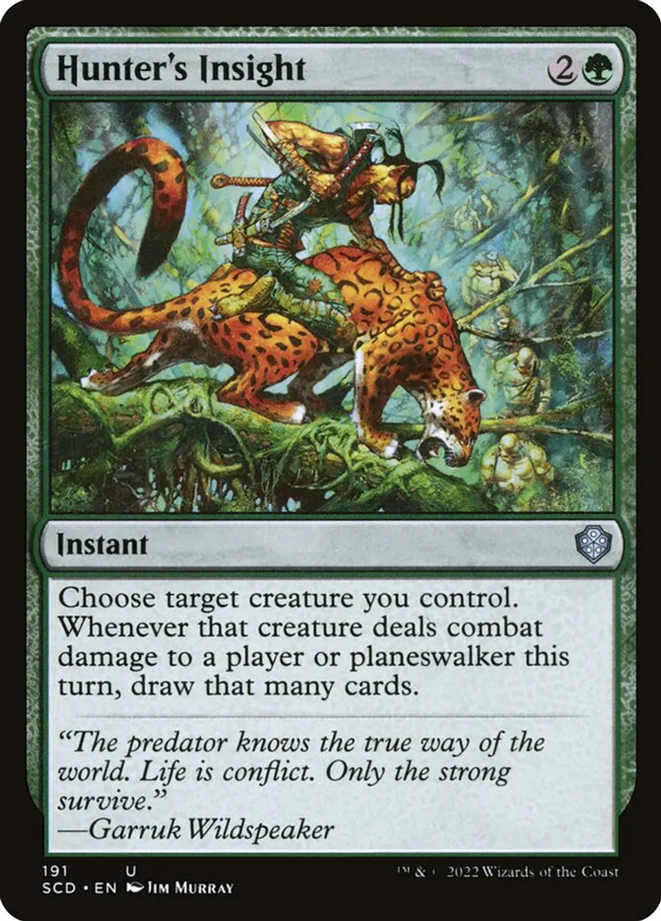 Hunter's Insight | Inglés | NM | SCD 1