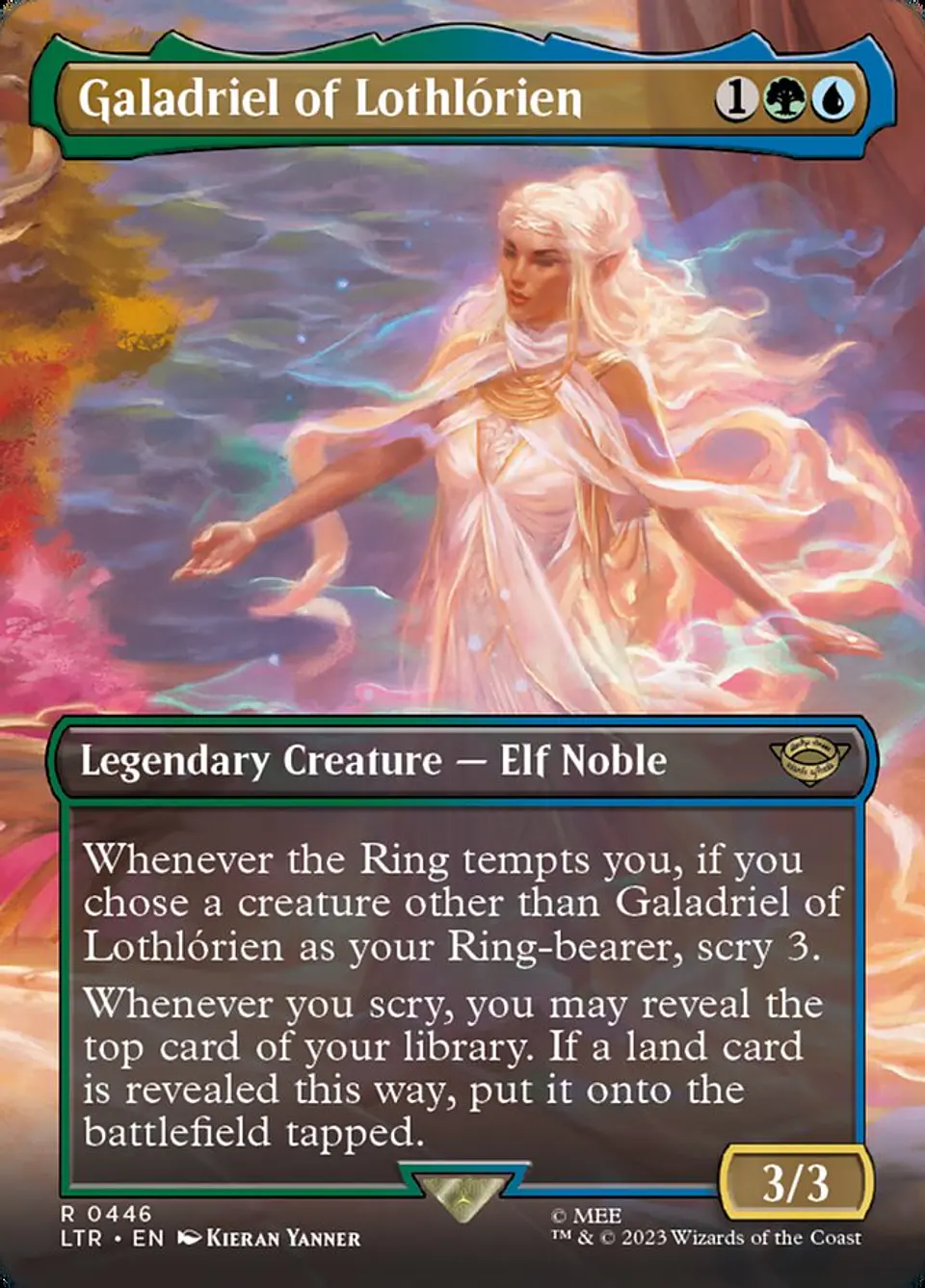 Galadriel of Lothlórien (Borderless) | Inglés | NM | LTR 1