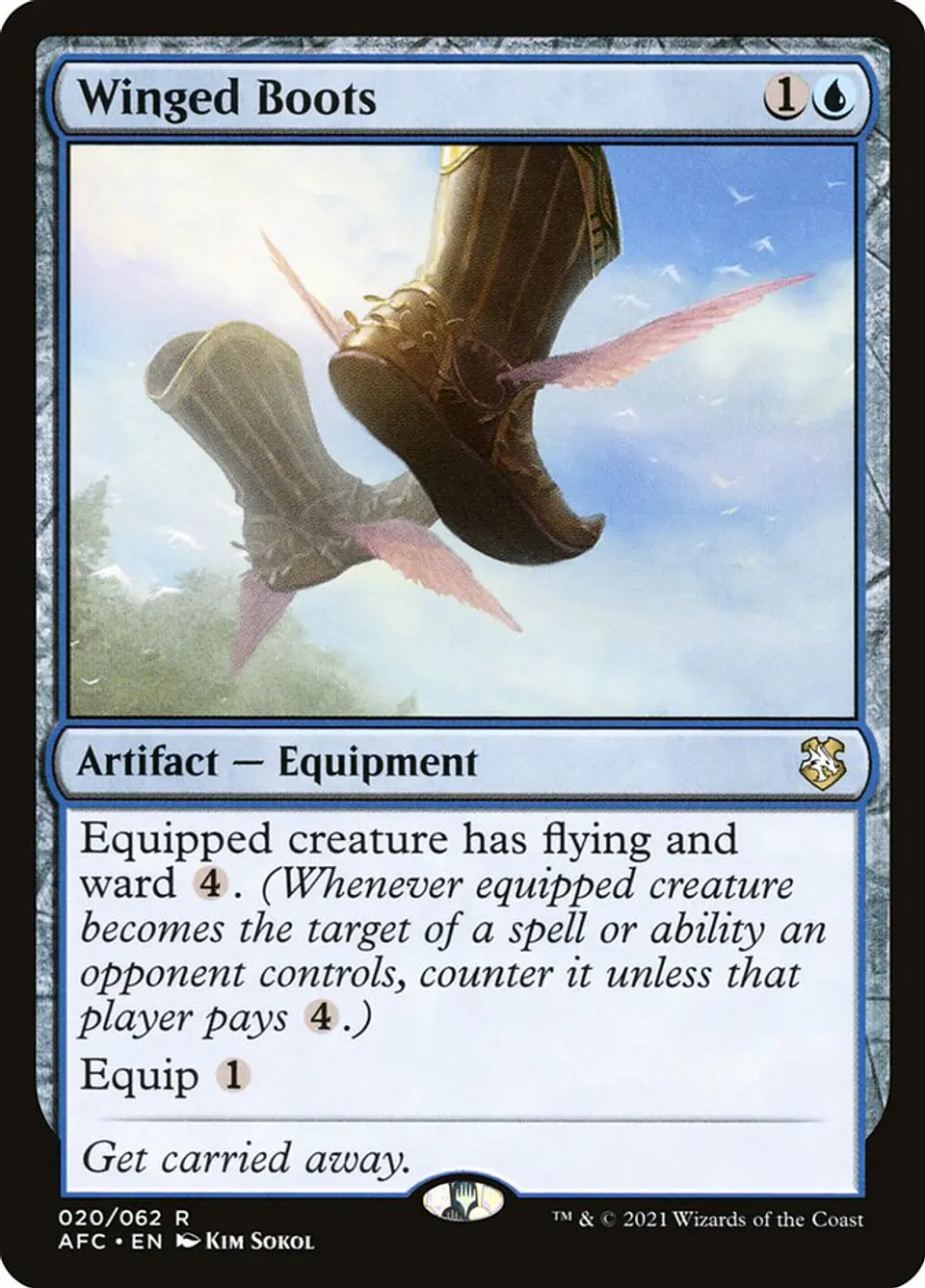Winged Boots | Inglés | NM | AFC 1