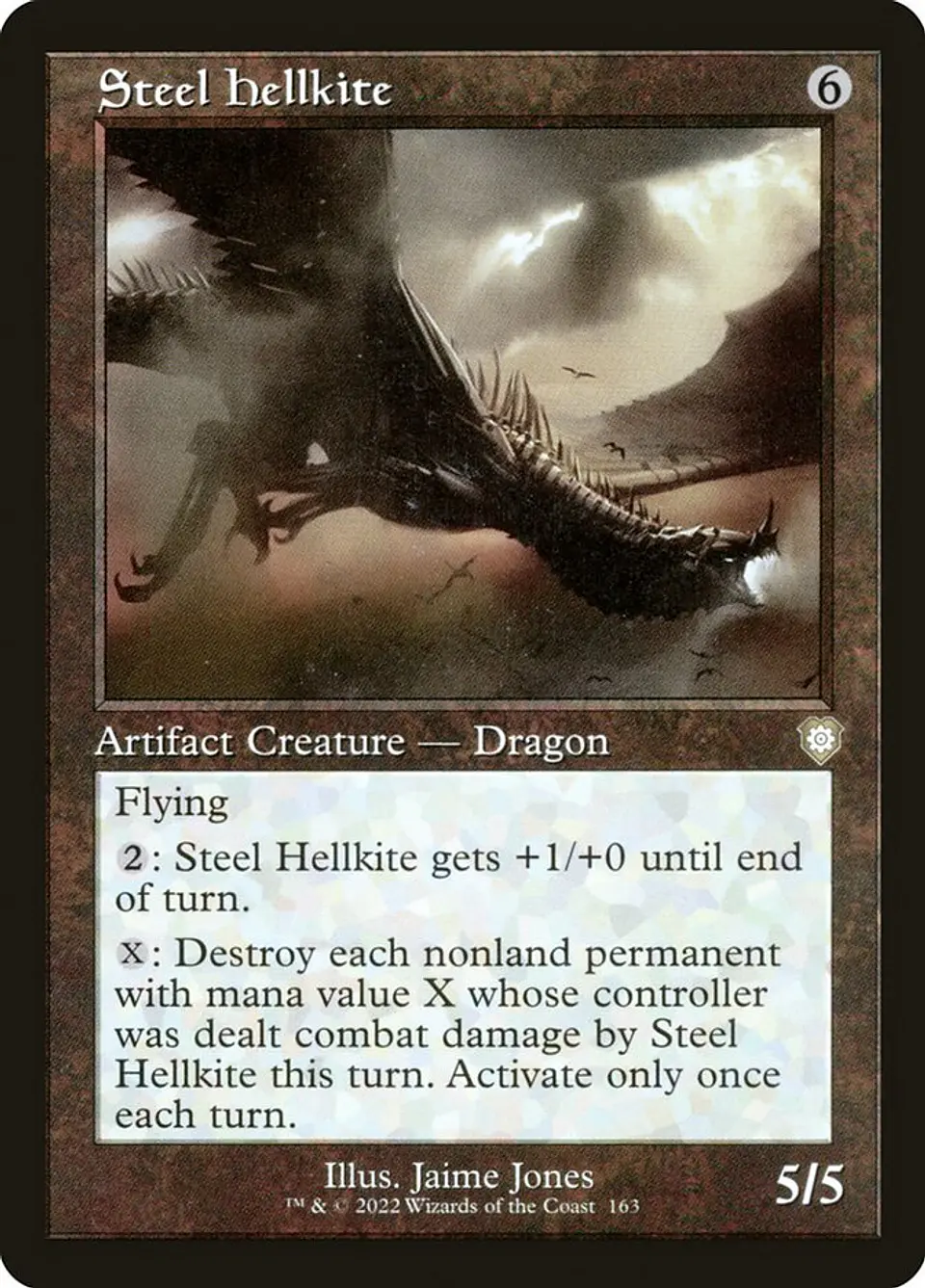 Steel Hellkite (Retro Frame) | Inglés | NM | BRC 1
