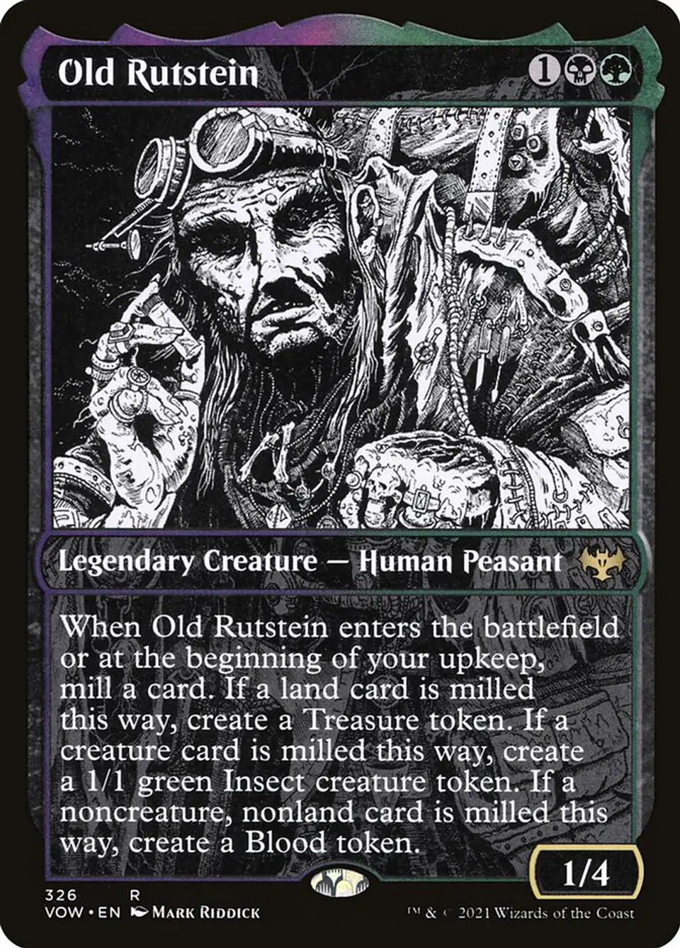 Old Rutstein (Showcase) | Inglés | NM | VOW 1