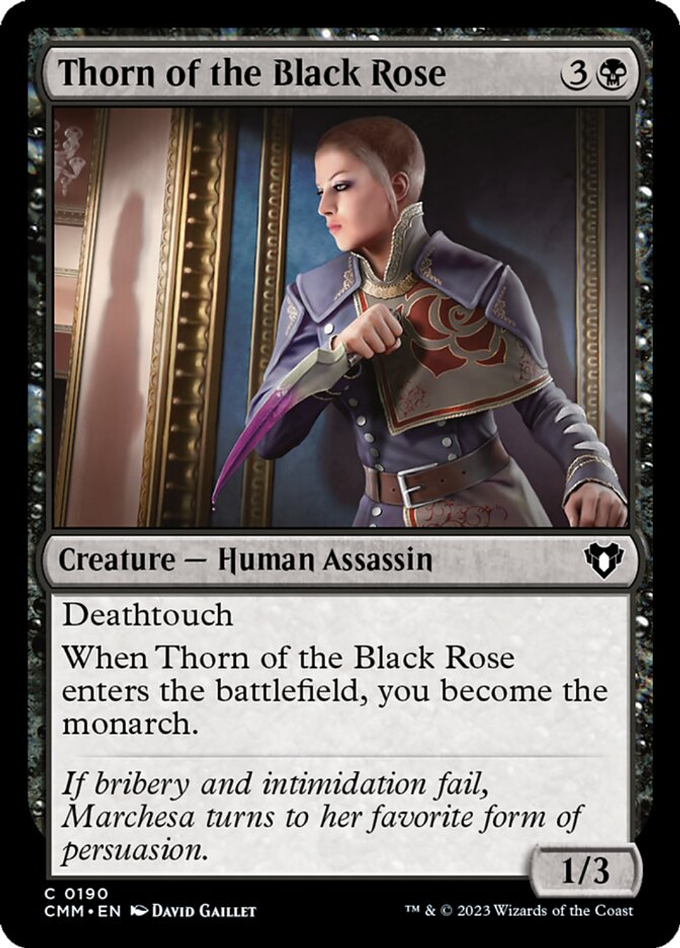 Thorn of the Black Rose | Inglés | NM | CMM 1
