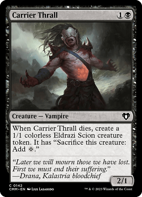 Carrier Thrall | Inglés | NM | CMM