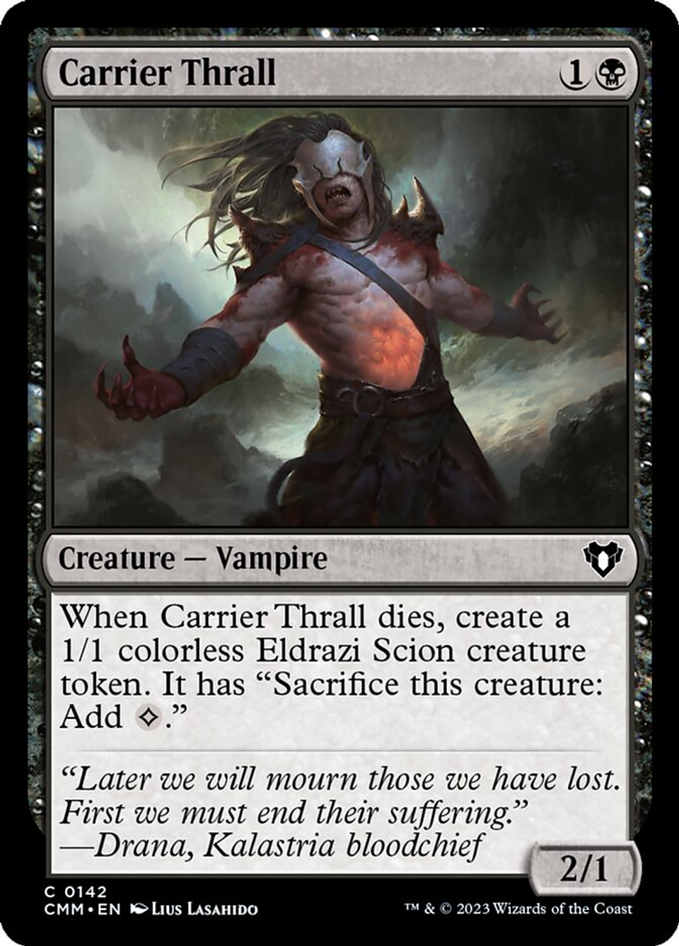 Carrier Thrall | Inglés | NM | CMM 1