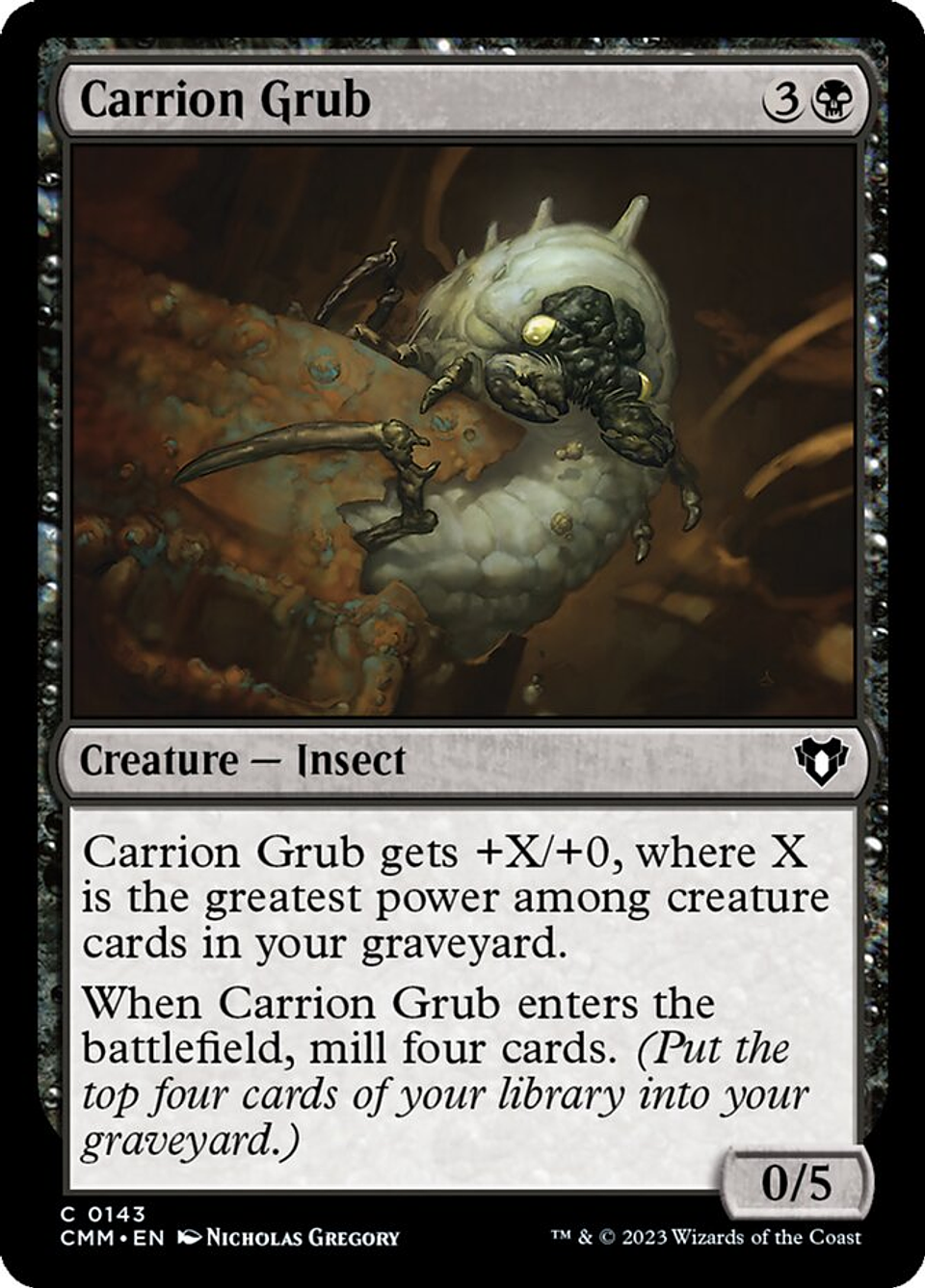 Carrion Grub | Inglés | NM | CMM 1