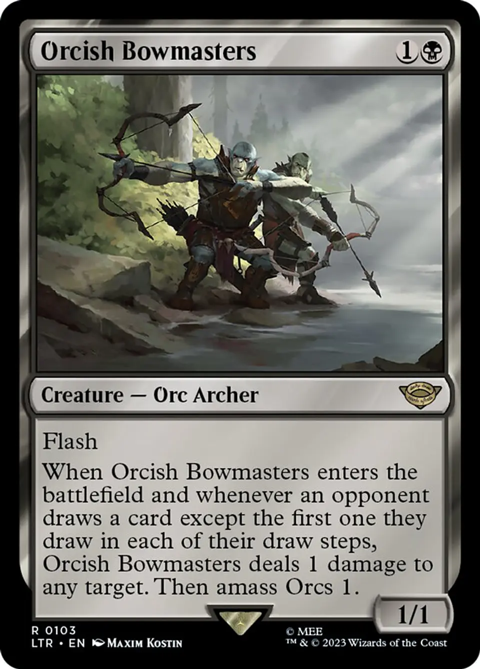 Orcish Bowmasters | Español | NM | LTR 1