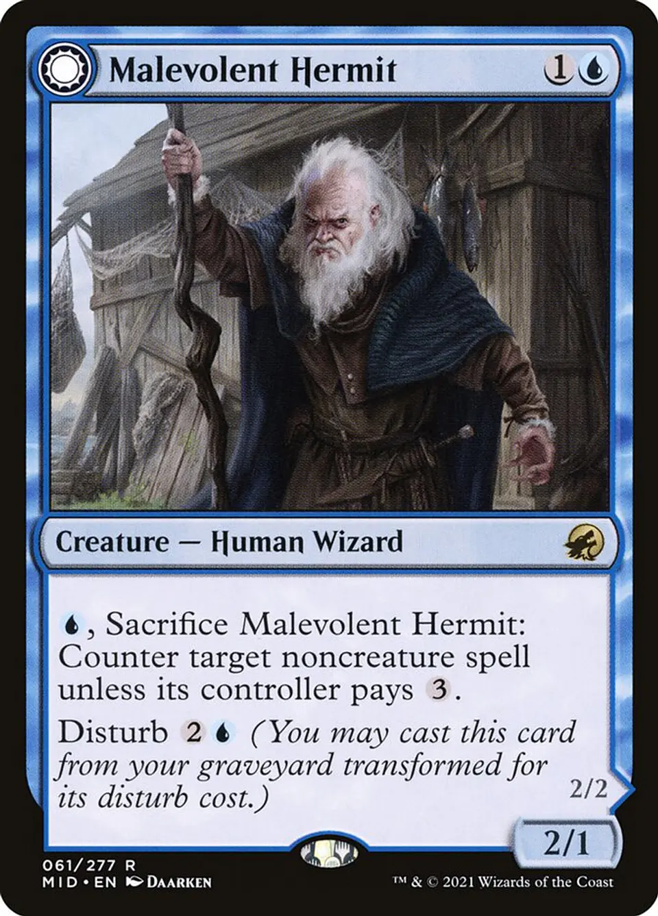 Malevolent Hermit // Benevolent Geist | Español | NM | MID 1