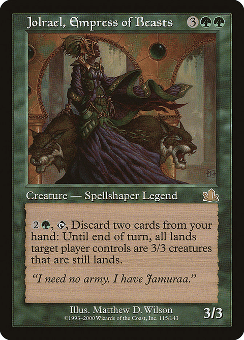 Jolrael, Empress of Beasts (Retro Frame) | Inglés | EX | PCY