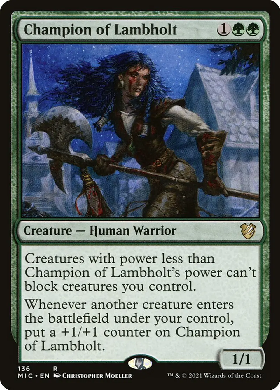 Champion of Lambholt | Inglés | NM | MIC 1