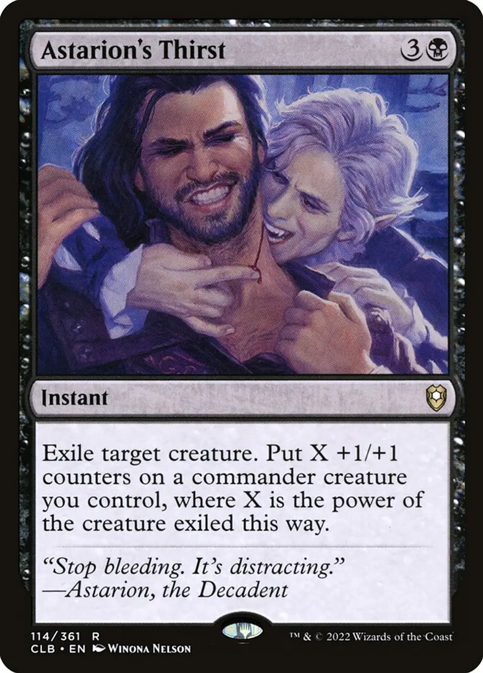 Astarion's Thirst (foil) | Inglés | NM | CLB 1