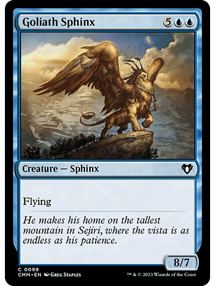 Goliath Sphinx | Inglés | NM | CMM