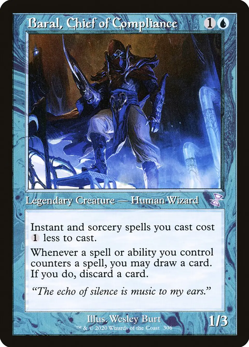 Baral, Chief of Compliance (Retro Frame) | Inglés | NM | TSR 1