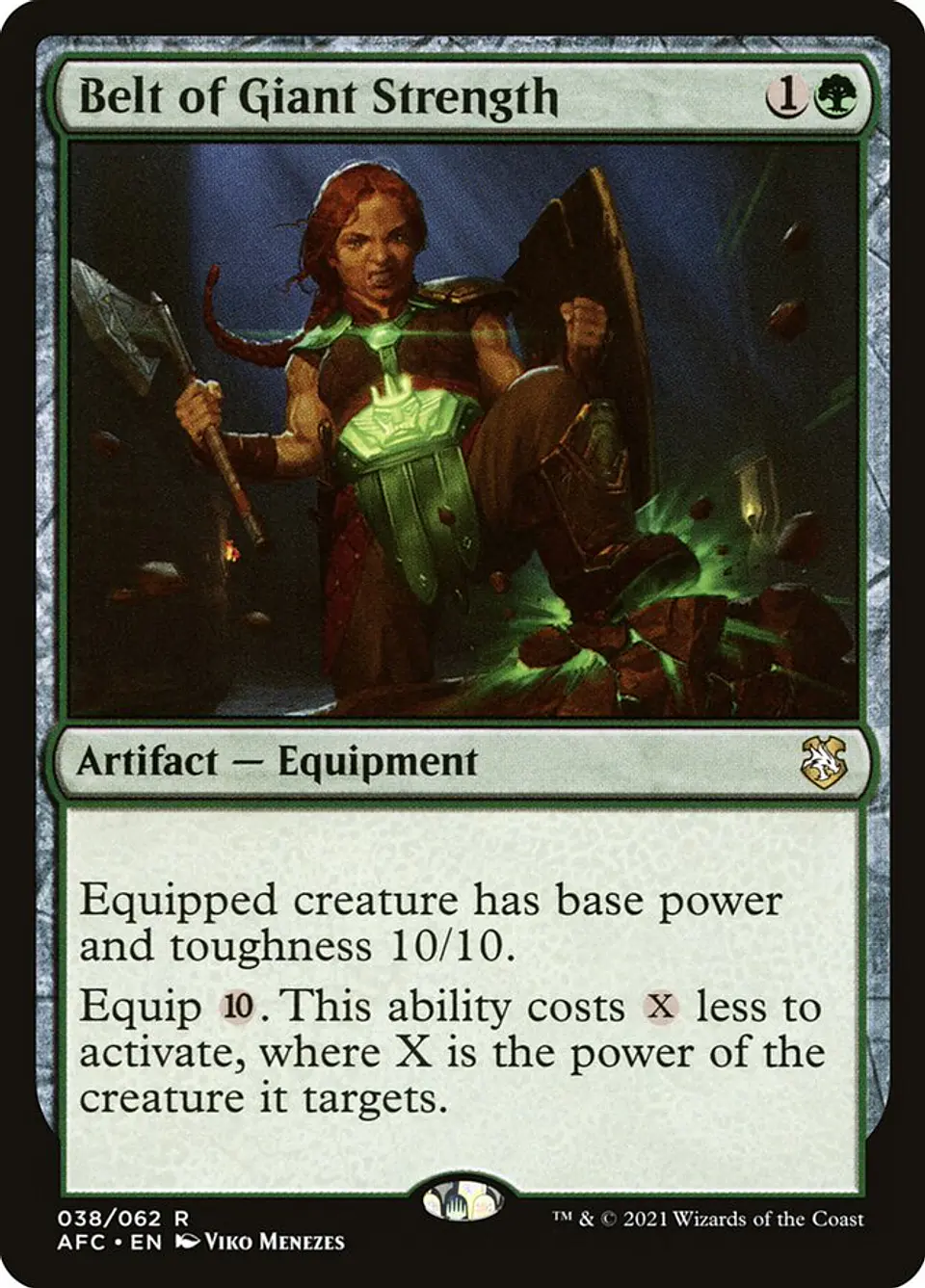 Belt of Giant Strength | Inglés | NM | AFC 1