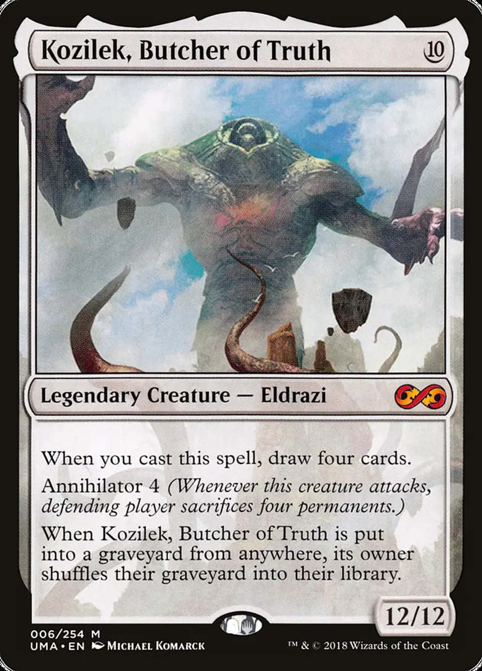 Kozilek, Butcher of Truth | Inglés | NM | UMA 1