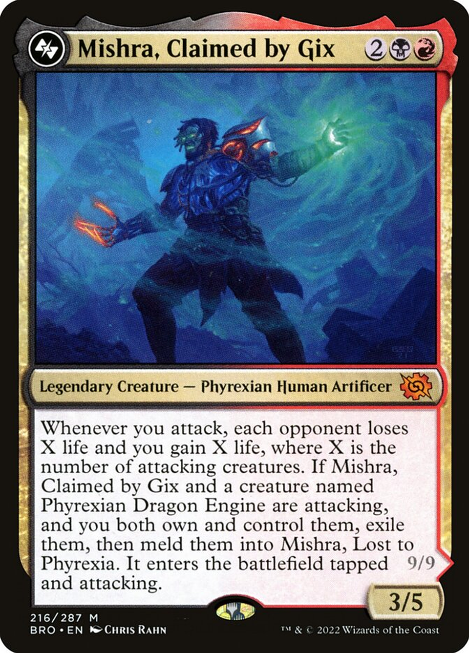 Mishra, Claimed by Gix | Español | NM | BRO 1